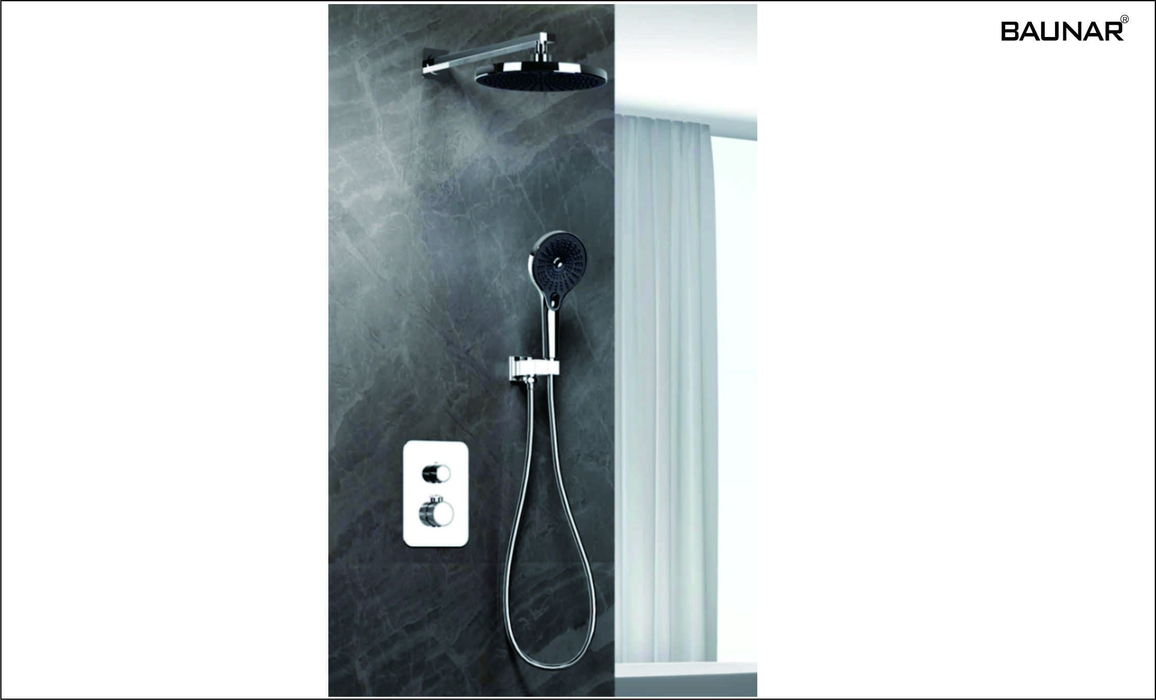 Concealed shower FI-2006